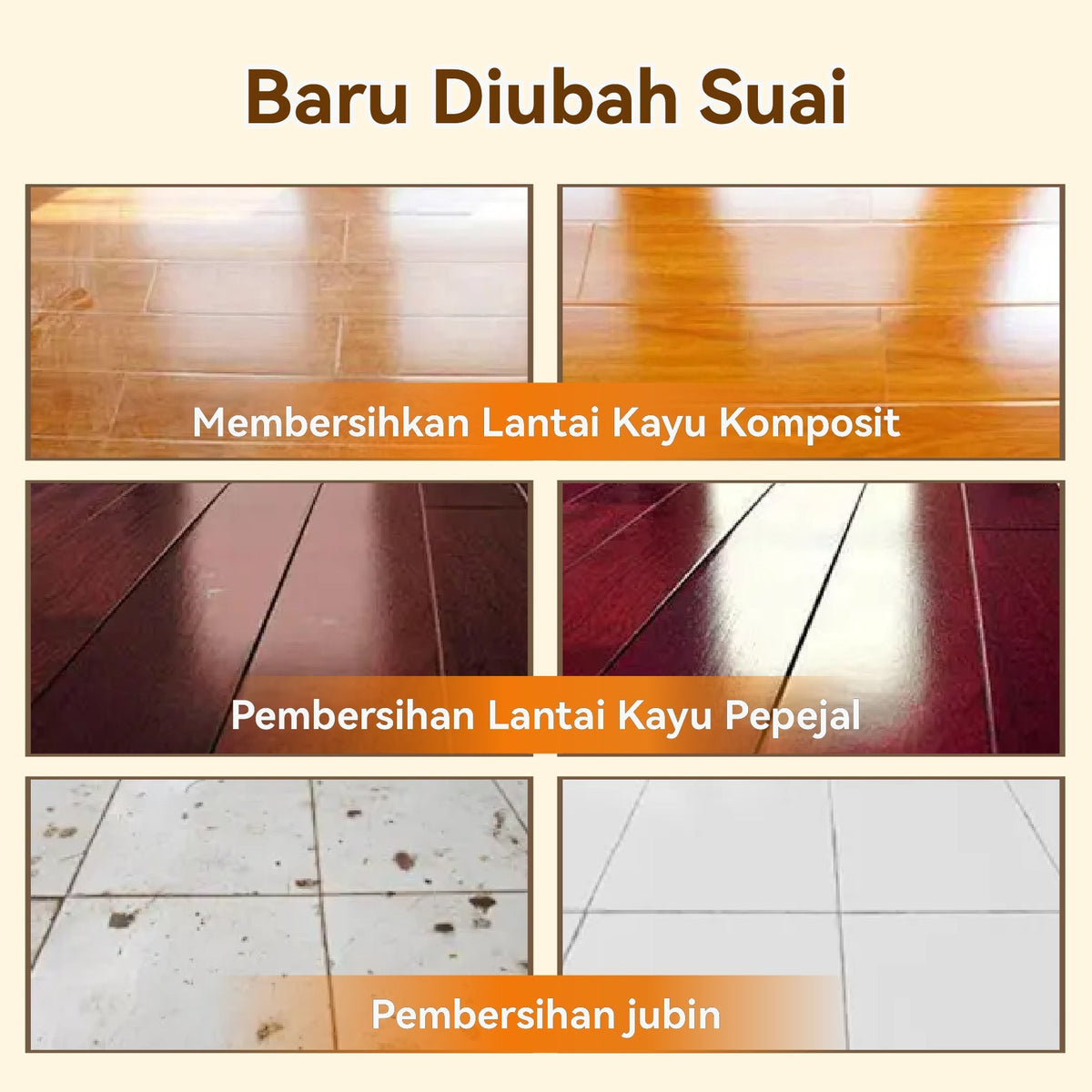 Powerful Floor Cleaning