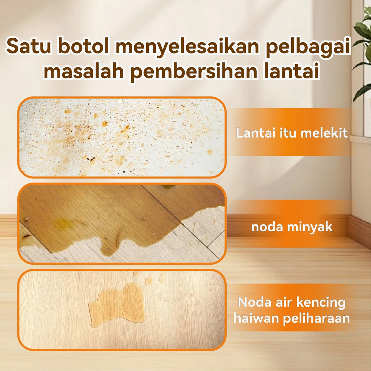 Powerful Floor Cleaning
