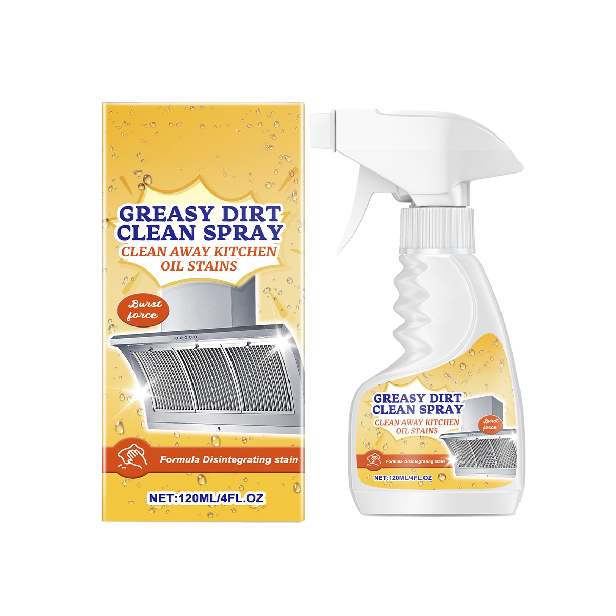 Heavy Duty Kitchen Degreaser Spray