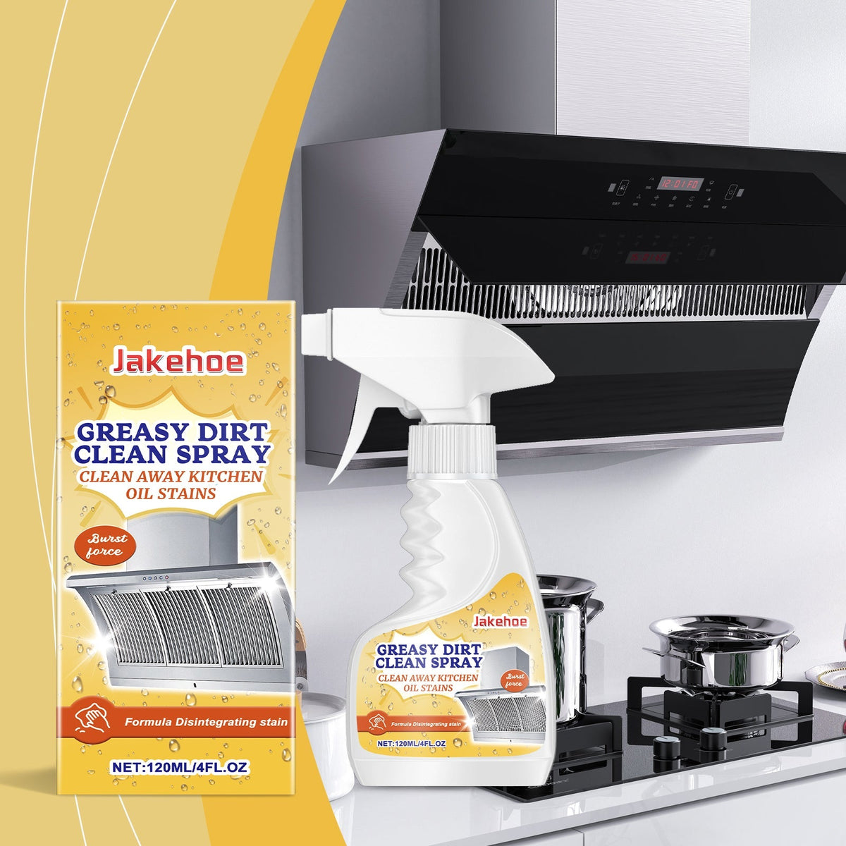 Heavy Duty Kitchen Degreaser Spray