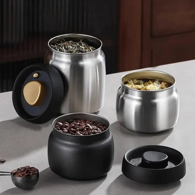 Vacuum Stainless Steel Canister for Storage
