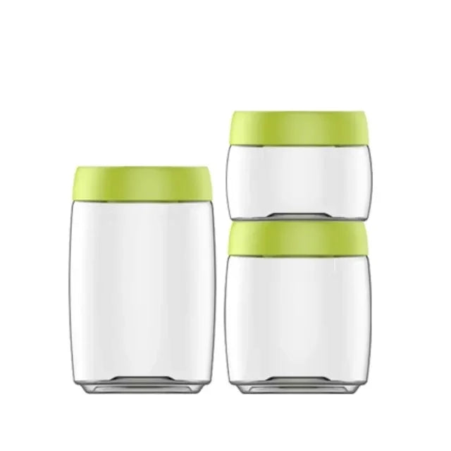 Airtight Pumpable Storage Vacuum Borosilicate Glass Container