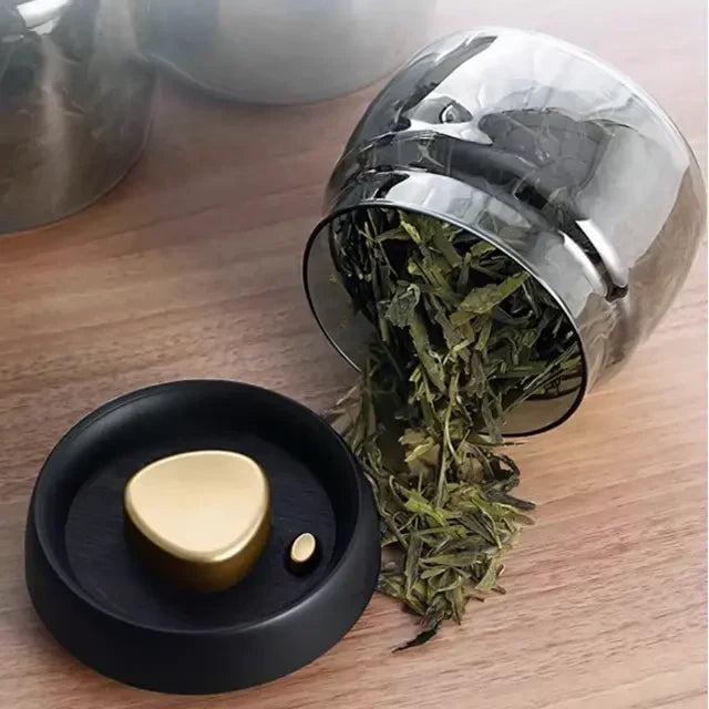 Airtight food storage vacuum glass vacuum jar
