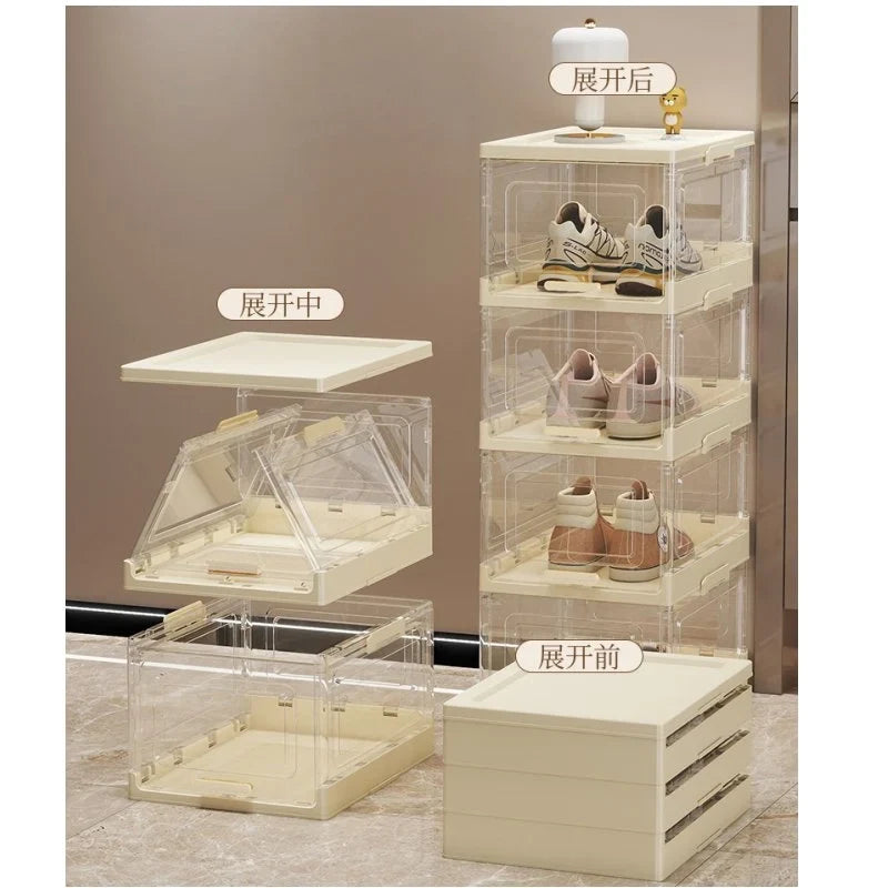 Clear Storage Box & Makeup Organizer