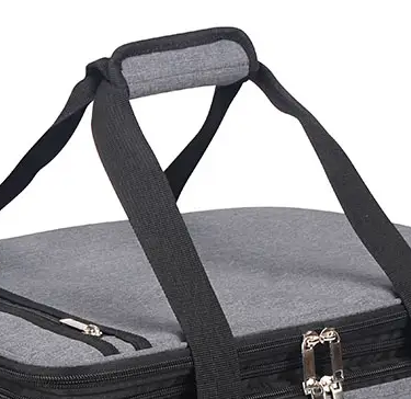 Heating Panel Cooler Bag Cationic Polyester Extensible