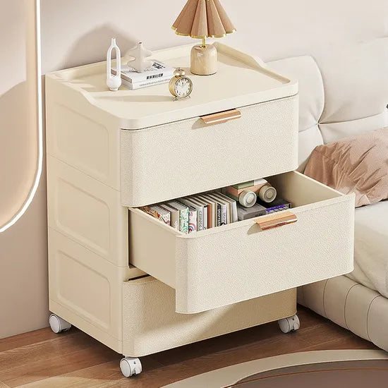 Durable 4-Layer PP Plastic Storage Cabinet