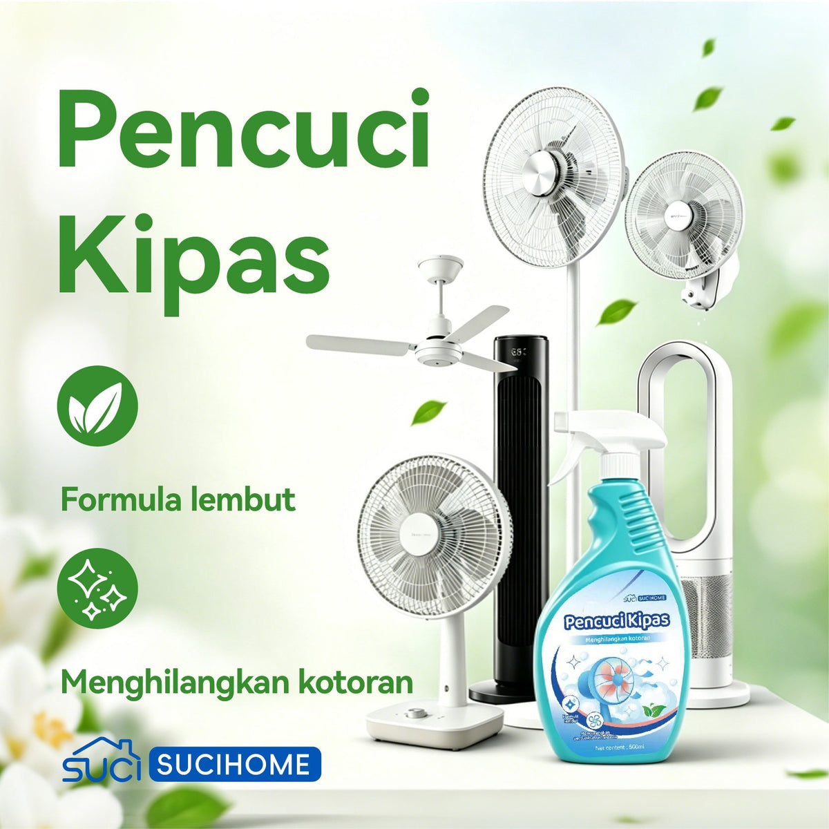 Heavy Duty Fan Cleaner Spray