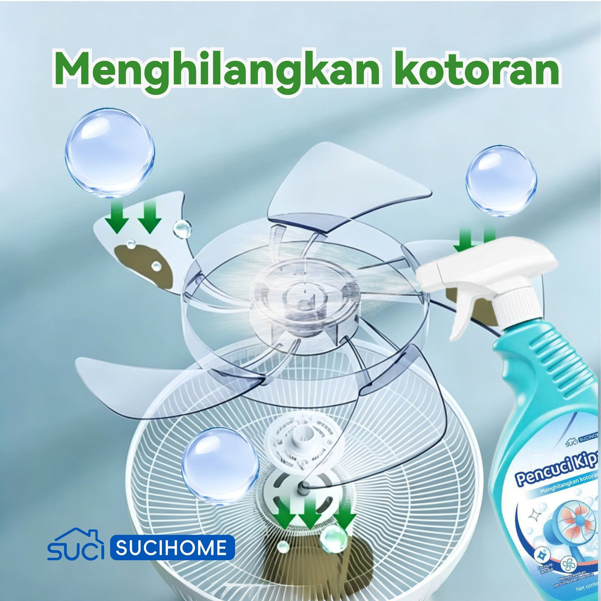 Heavy Duty Fan Cleaner Spray