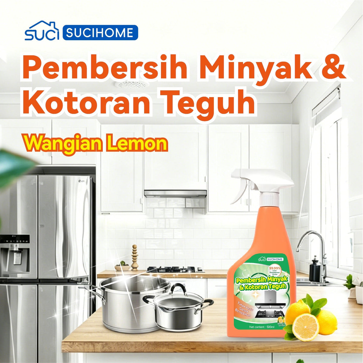 Heavy Duty Kitchen Degreaser Spray