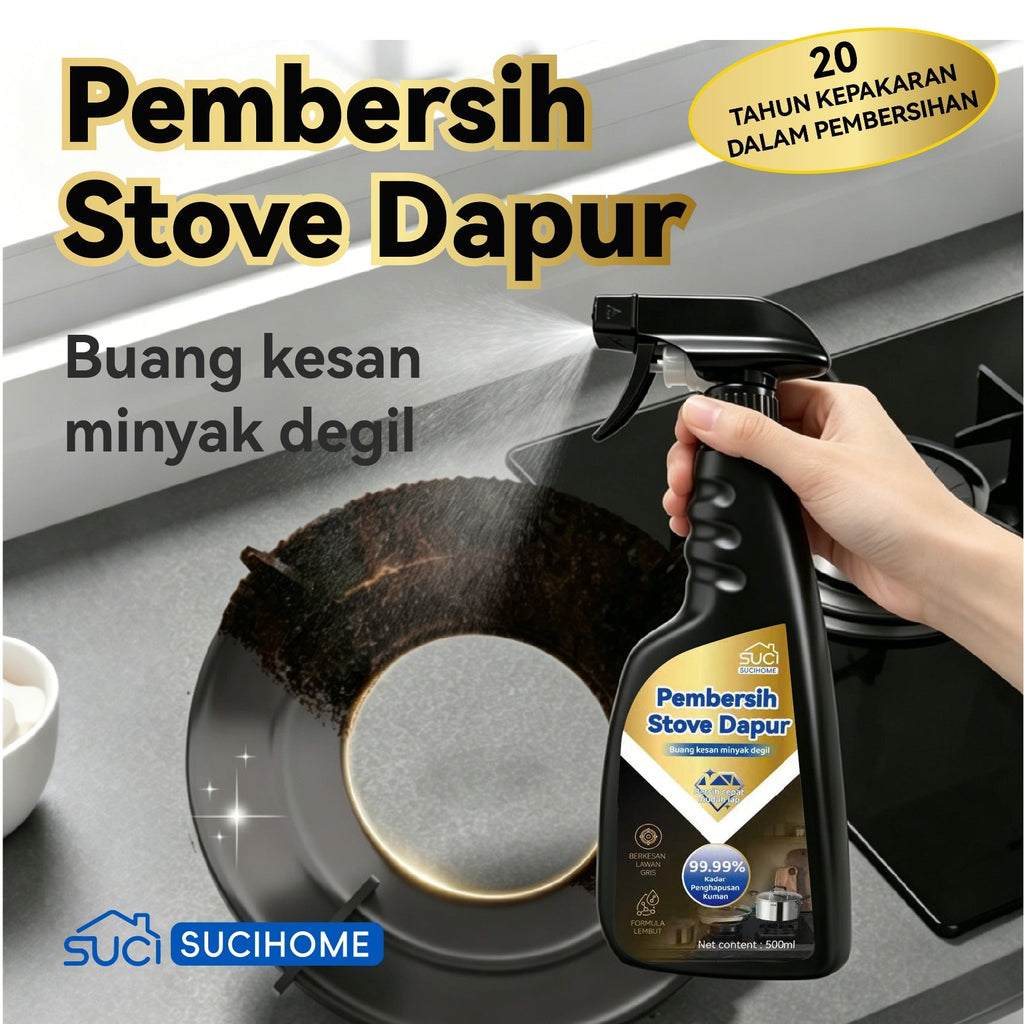 Heavy Duty Kitchen Stove Cleaner Spray