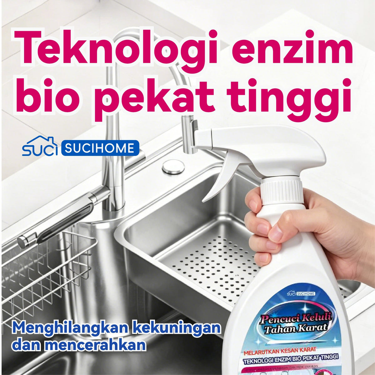 Heavy Duty Stainless Steel Cleaner Spray