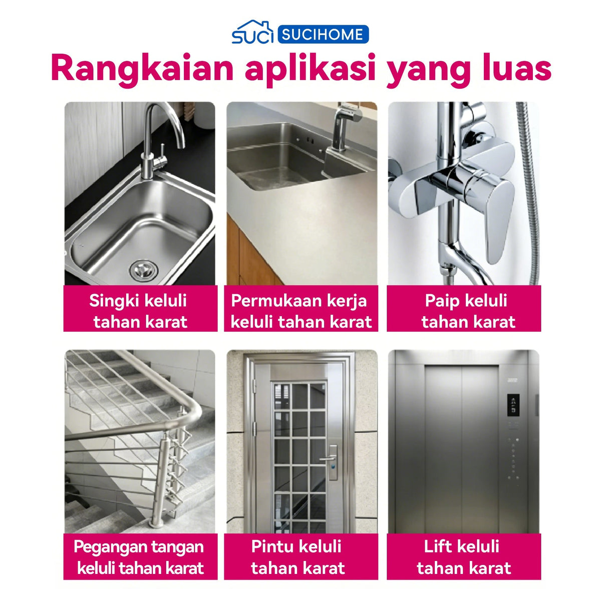 Heavy Duty Stainless Steel Cleaner Spray