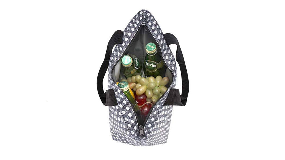 Lunch Cooler Bag Fashion Polyester Double Handle Bag