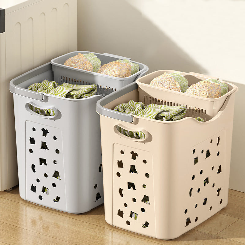 Plastic Laundry Storage Basket