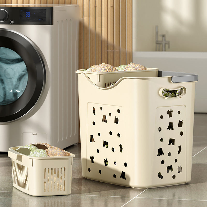Plastic Laundry Storage Basket