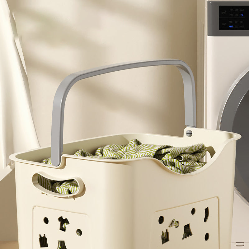 Plastic Laundry Storage Basket