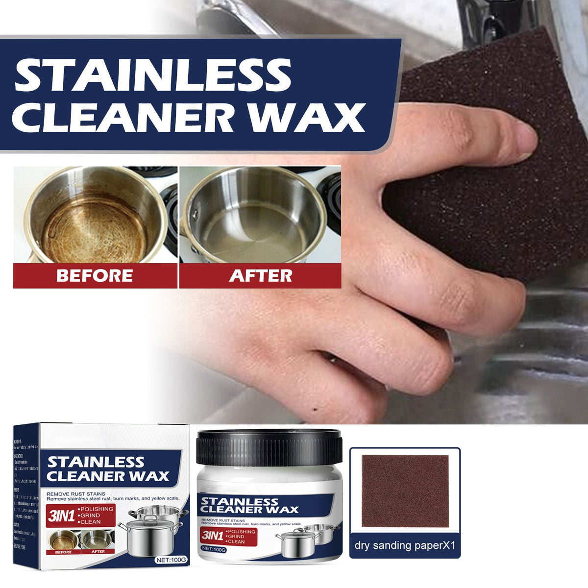 Premium Metal Polishing Wax