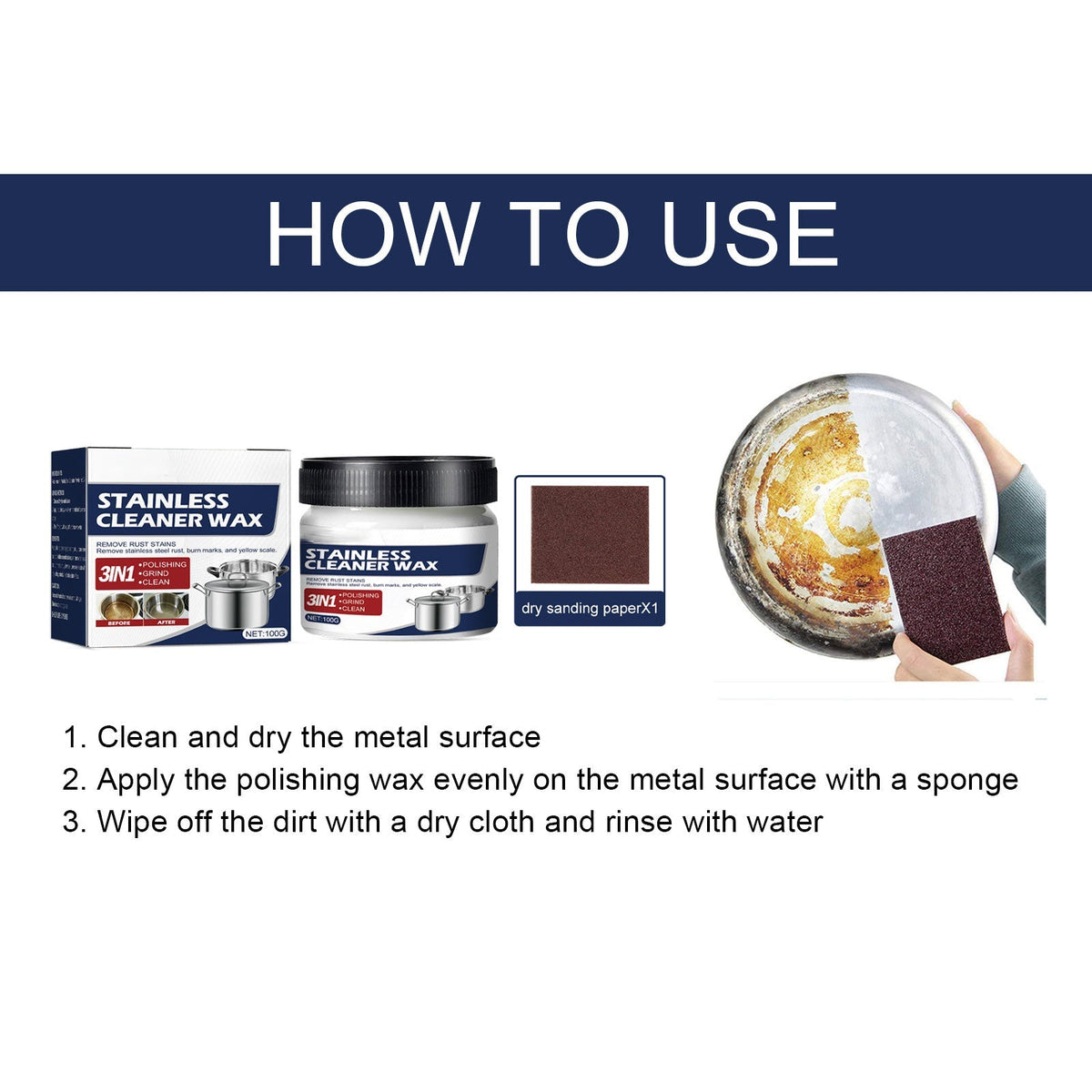 Premium Metal Polishing Wax