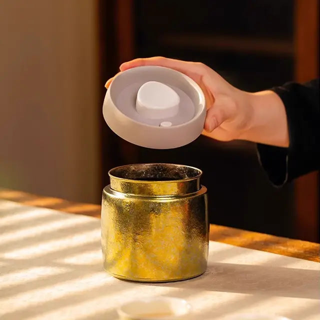 Pure Titanium Storage Box Vacuum EDC Container