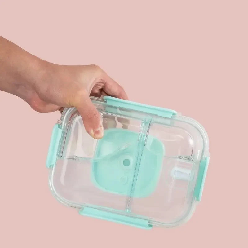 Reusable Borosilicate Glass Container Vacuum