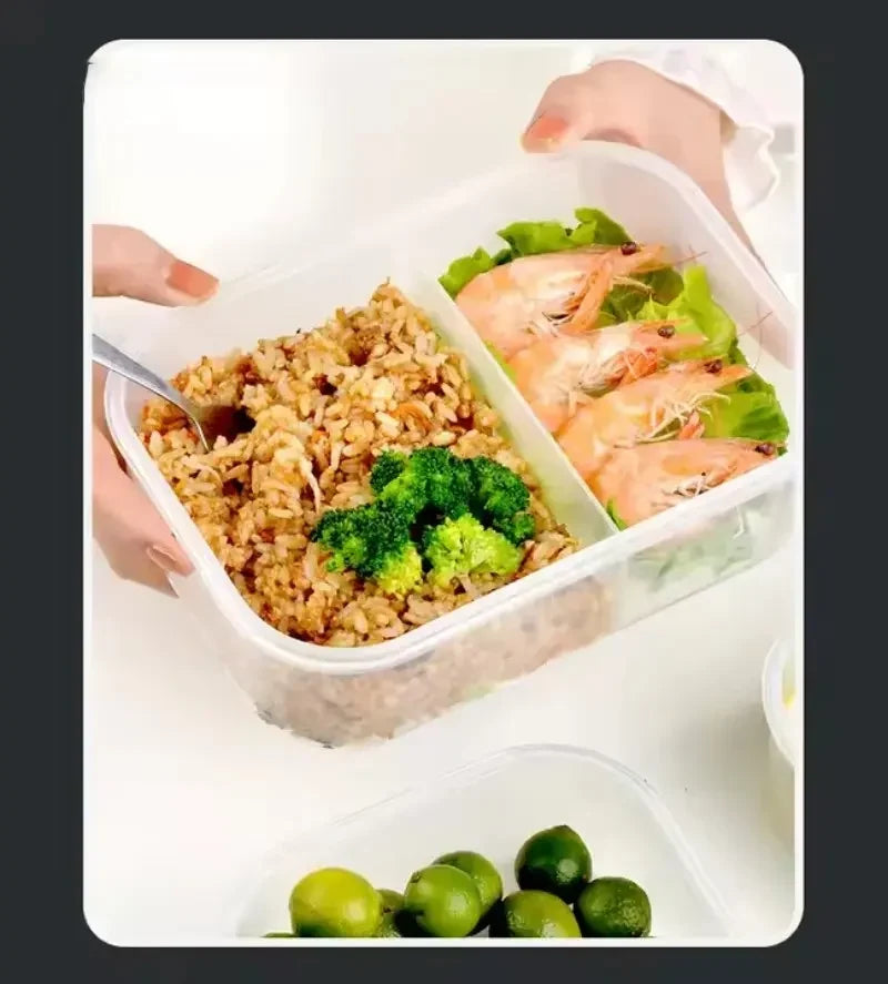 Reusable Vacuum Meal Box Rectangle Storage