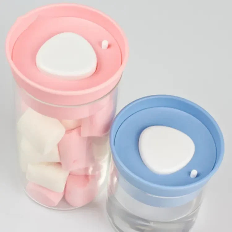1.2 L Round Glass Vacuum Food Container