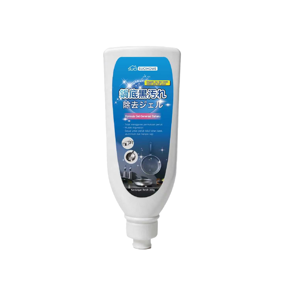 Heavy Duty Pot Bottom Cleaner Gel