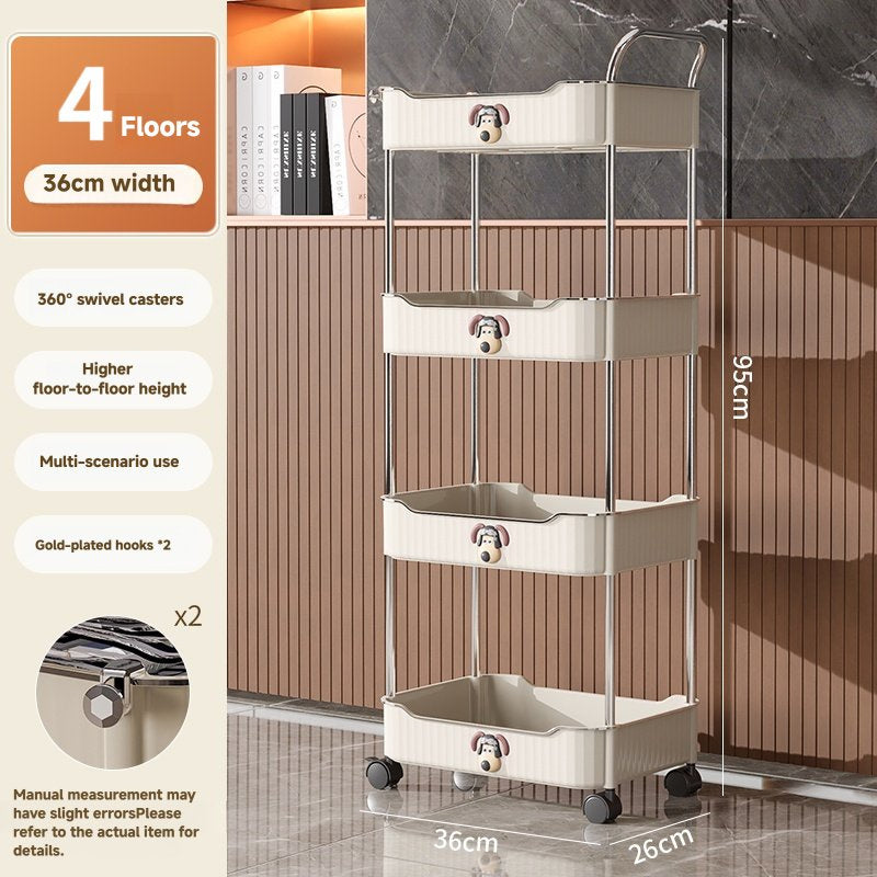 Shelf & Shelves Stylish Trolley Tableware & Snacks