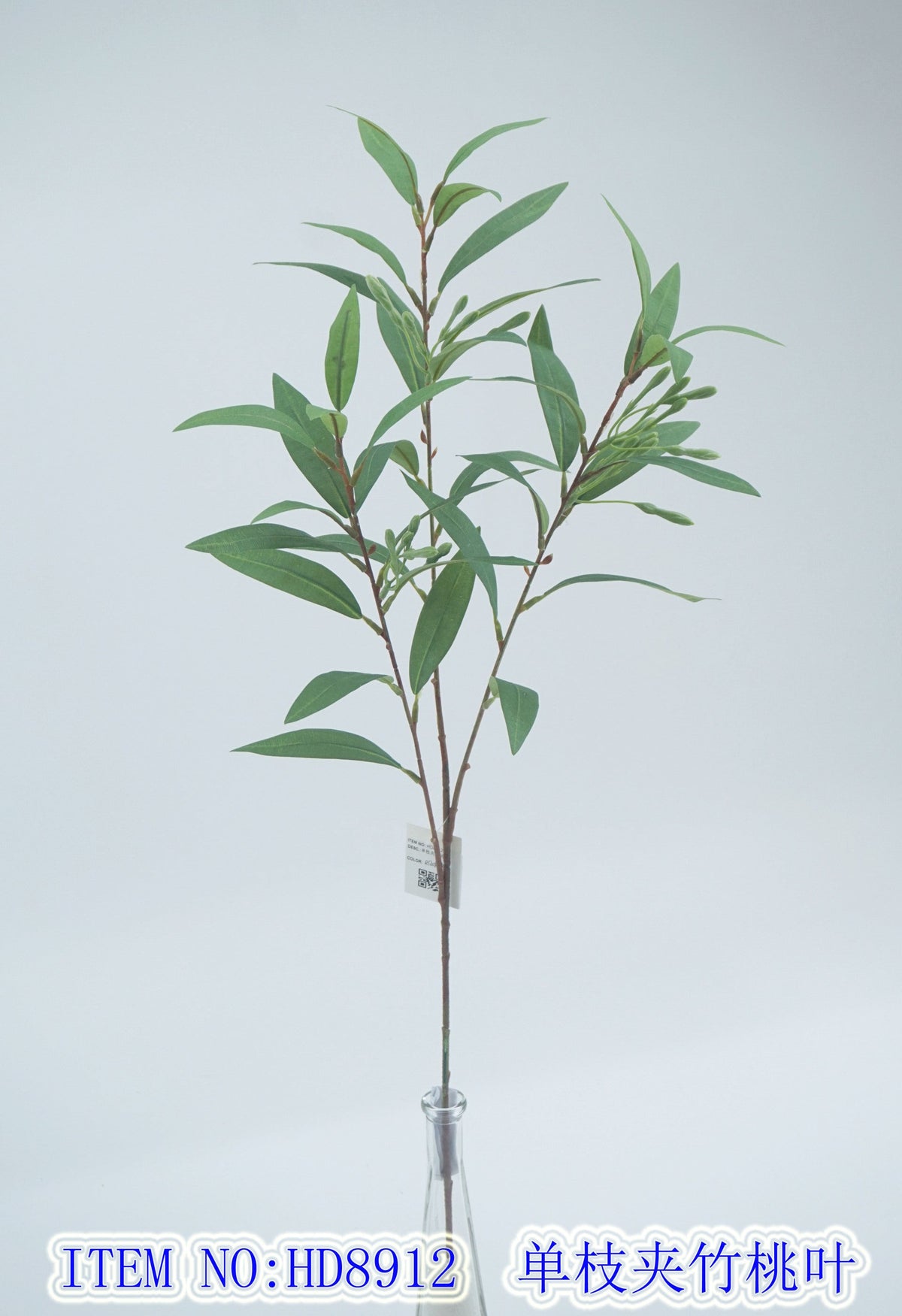 Single oleander leaf