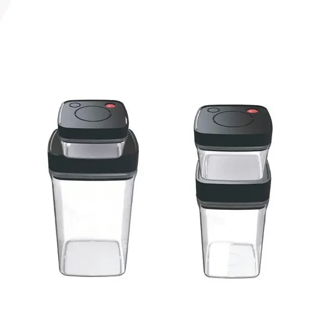 Square High Vacuum Food Storage Canister
