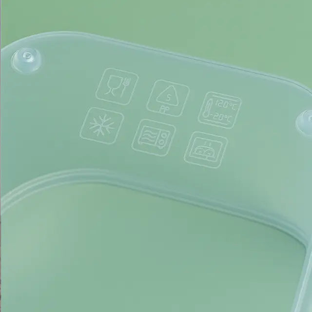 Square Plastic Vacuum Lunch Box