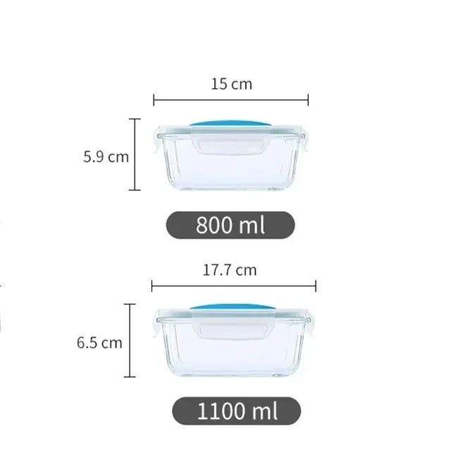Square Press Vacuum Sealing Fresh Box