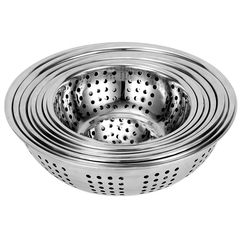 Stainless Steel Non-magnetic Macropore Colander Basket