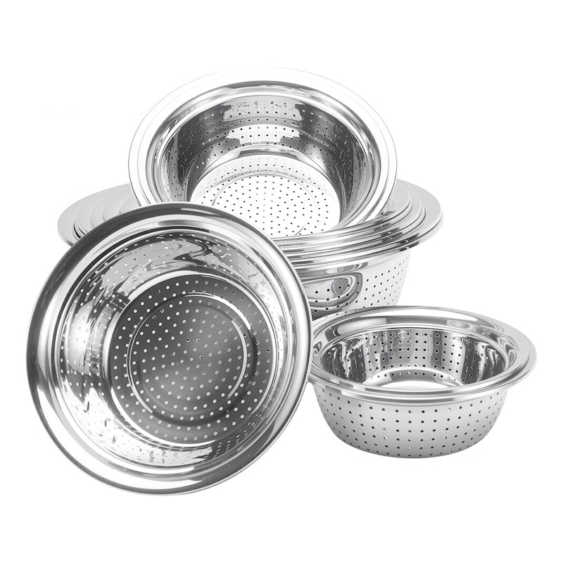 Stainless Steel Non-magnetic Hole Colander Basket