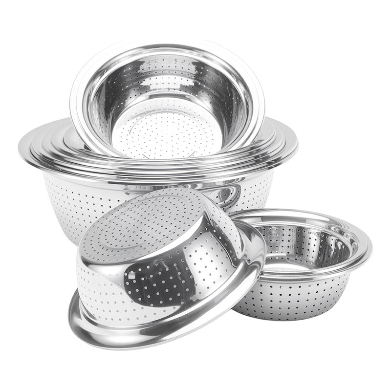 Stainless Steel Non-magnetic Hole Colander Basket