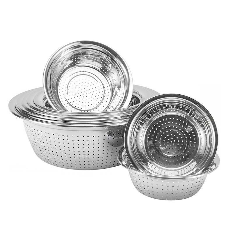Stainless Steel Non-magnetic Hole Colander Basket