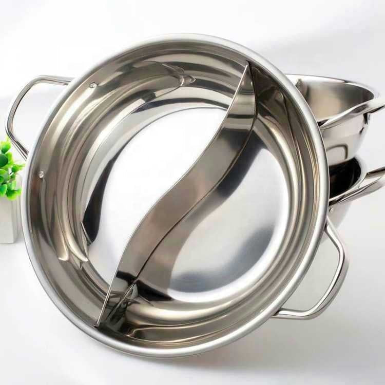 Stainless Steel Non-magnetic Double-Flavor Pot