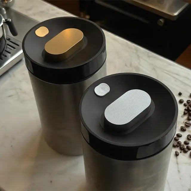 Stainless Steel Vacuum Storage Jar Separate Release Button