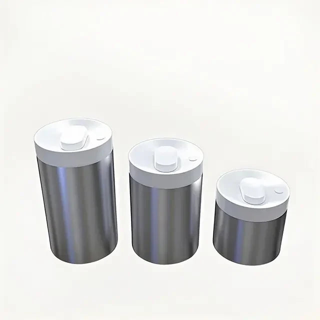 Stainless Steel Vacuum Storage Jar Separate Release Button