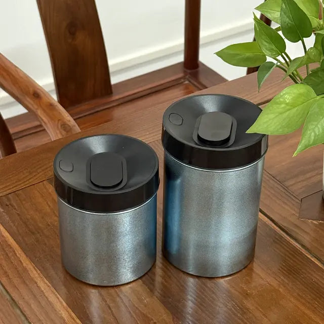 Titanium Vacuum Sealing Airtight Canister Storage Container