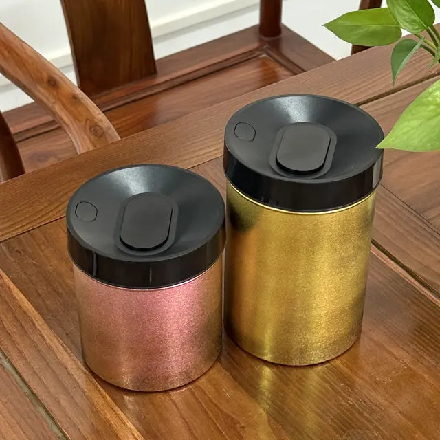 Titanium Vacuum Sealing Airtight Canister Storage Container
