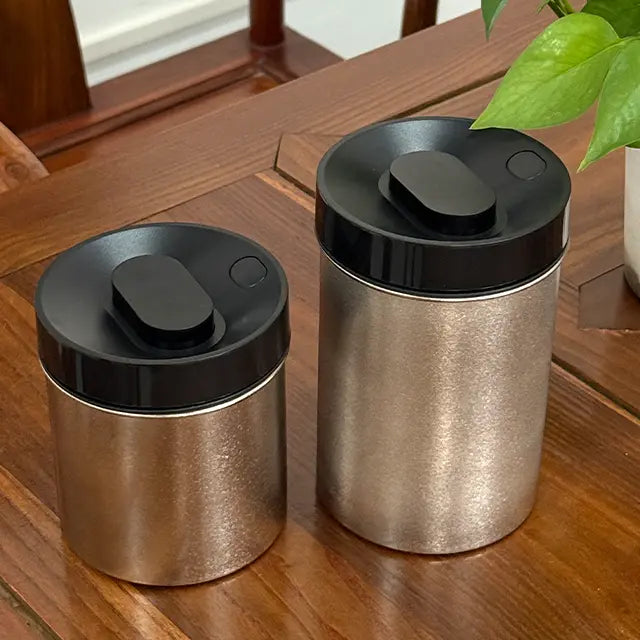 Titanium Vacuum Sealing Airtight Canister Storage Container