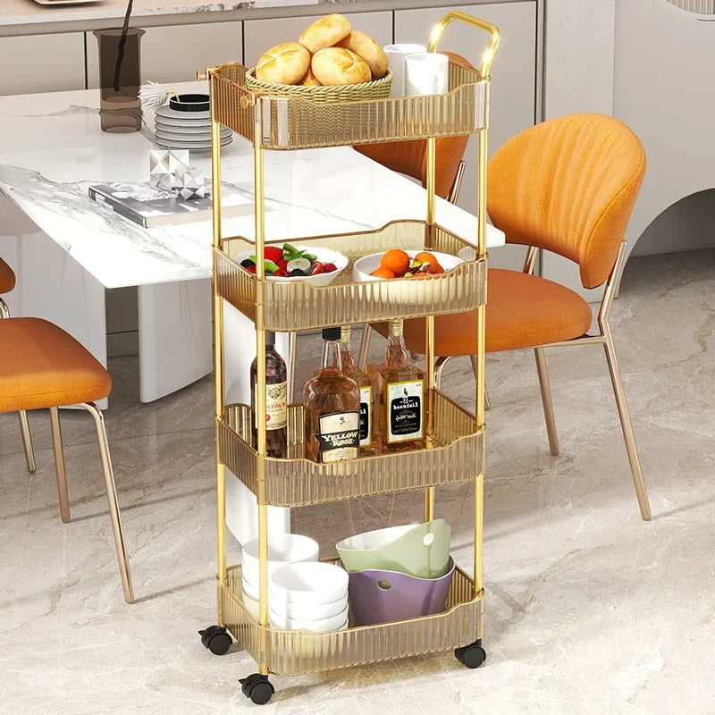 Toy Organizer Vegetable Fruit Holder Shelving Unit Storage Rack