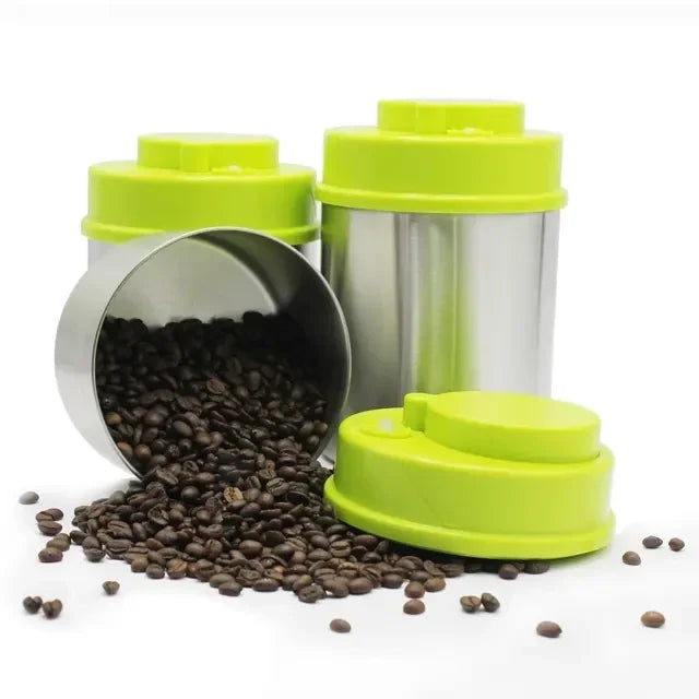 Custom Airtight Storage Jar Stainless Steel