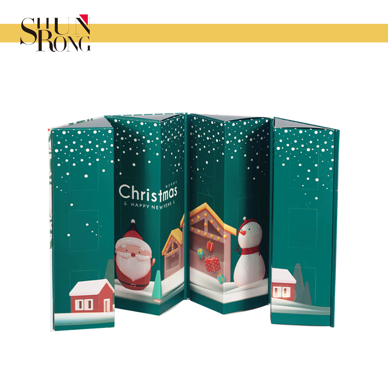 Custom branded advent calendar boxes  gift boxes