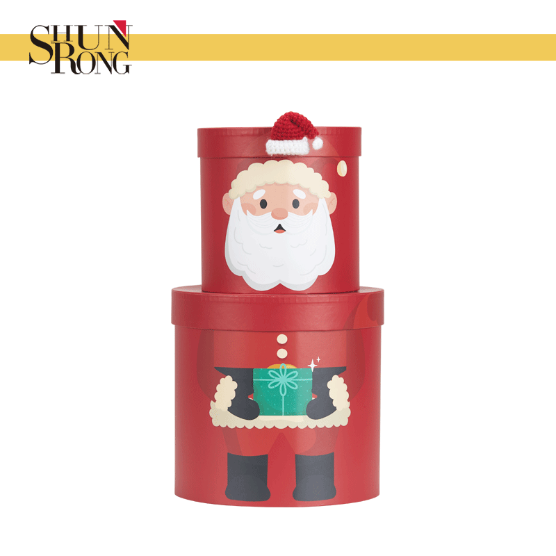 Custom christmas themed stack gifting box