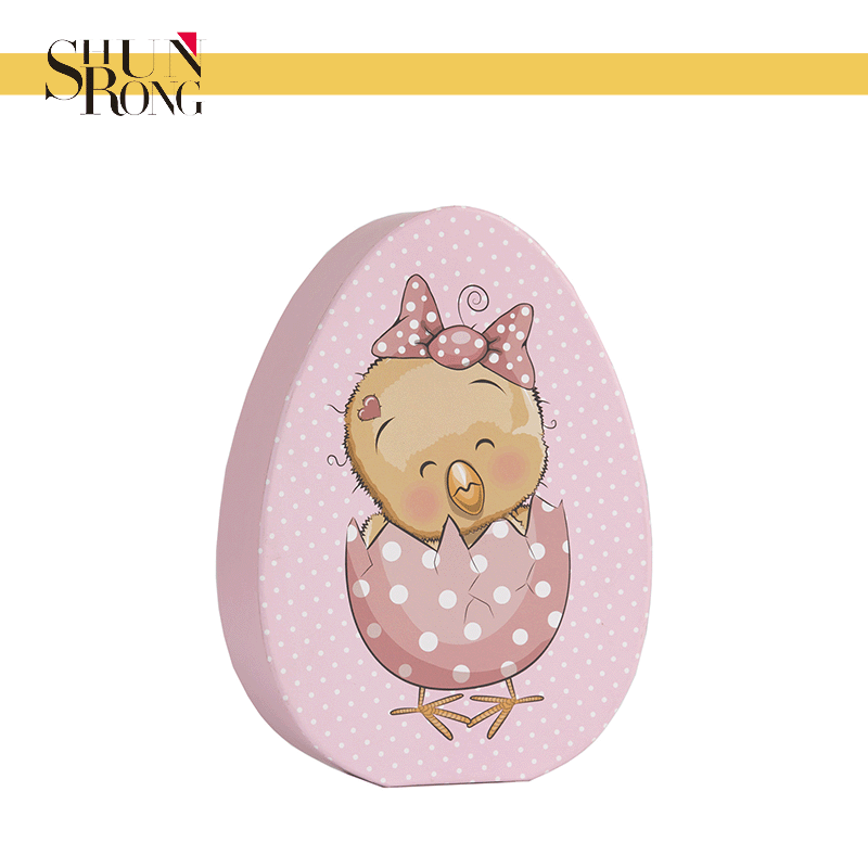 Egg shaped base box with lid
